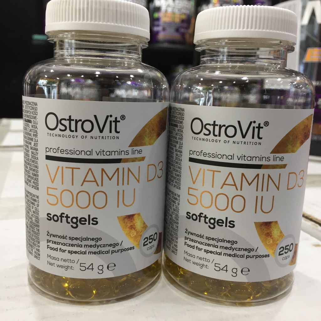 Ostrovit VITAMIN D3 5000 IU (250 viên)