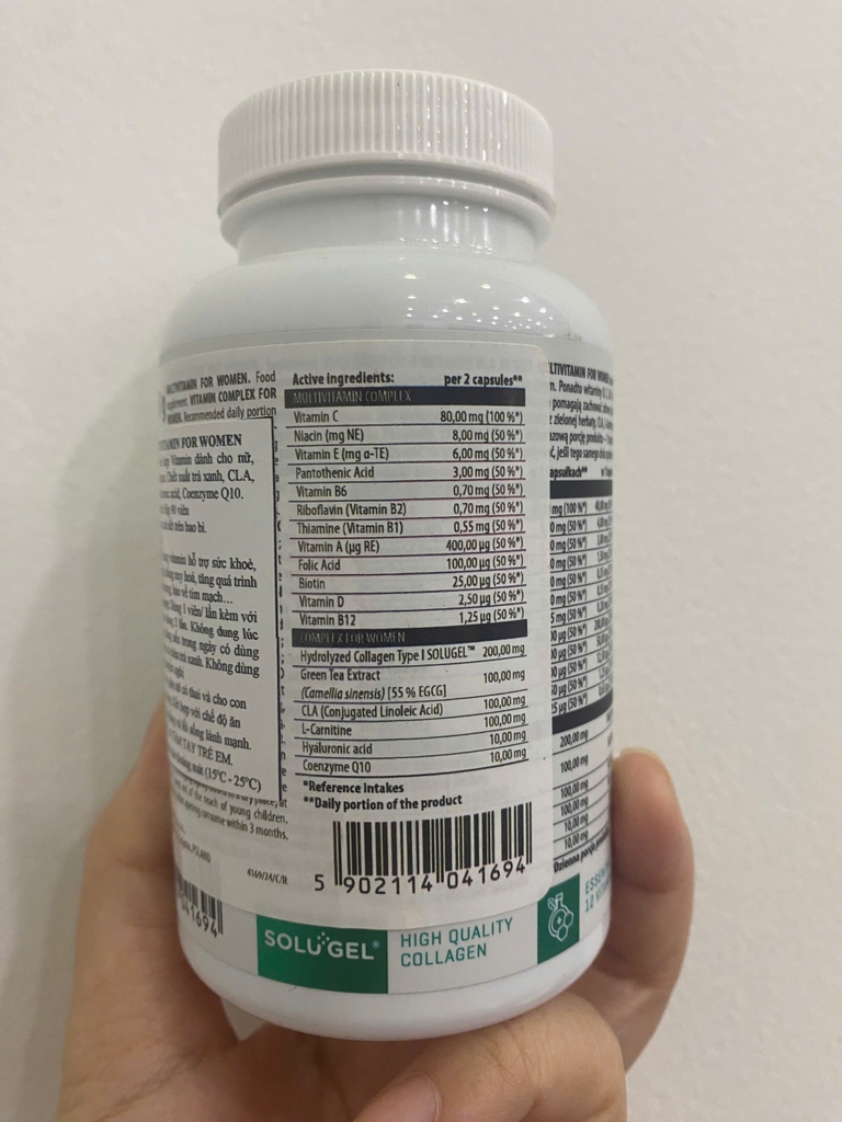 MULTIVITAMIN FOR WOMEN (90cap) (DATE T11/2025)