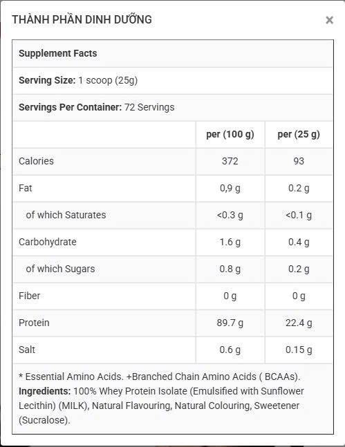 ISO - XP (1.8KG)