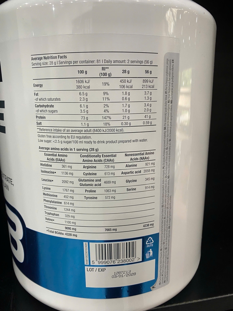 BIOTECH USA 100% Pure Whey Chocolate 2270g