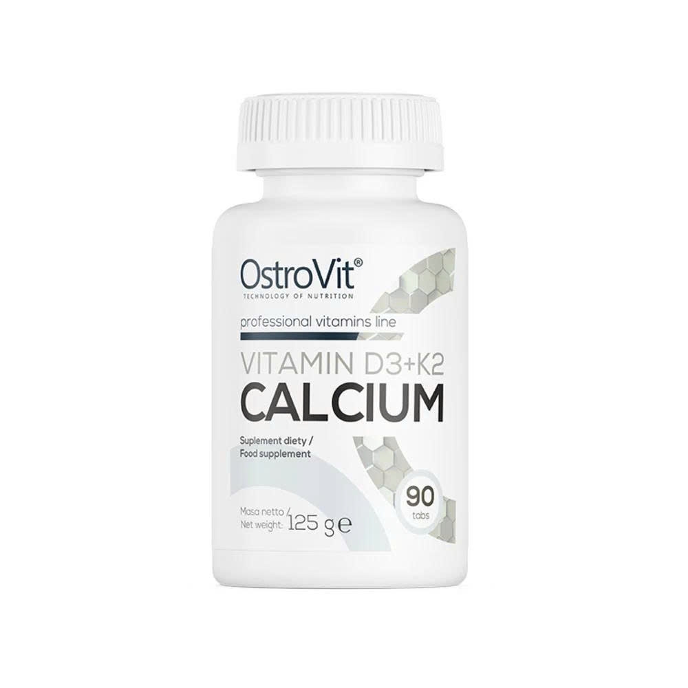 OstroVit Vitamin D3 K2 Calcium 90 viên
