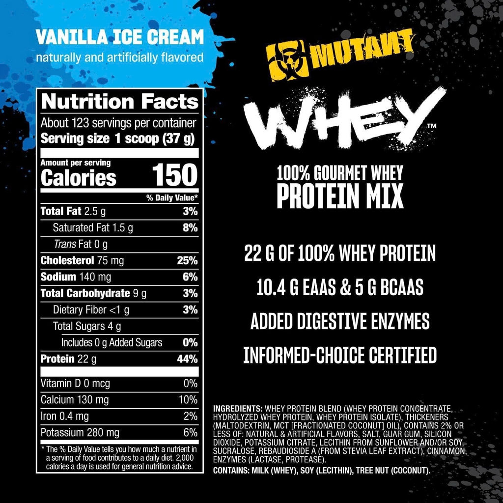 MUTANT WHEY 5LBS