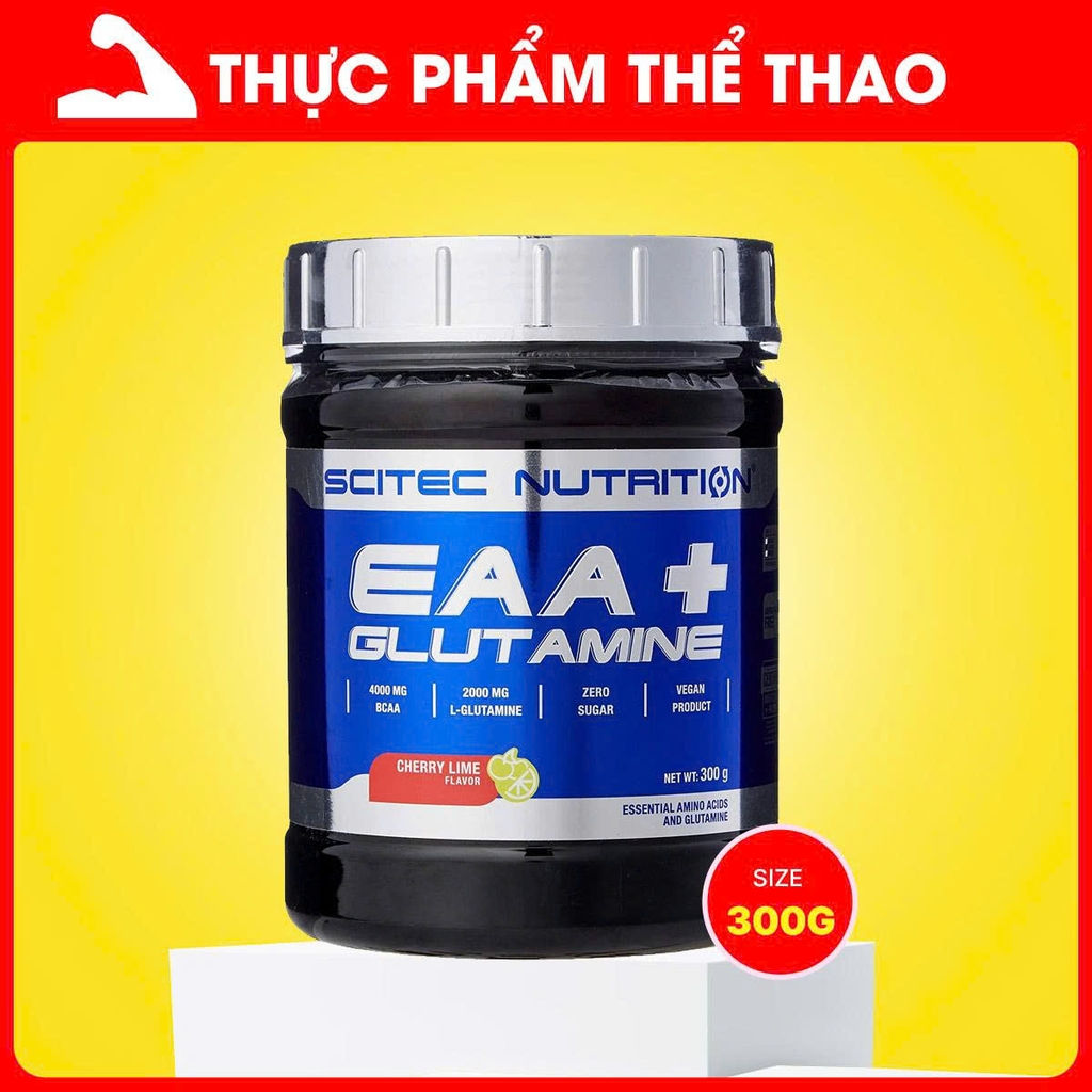 Scitec EAA + GLUTAMINE 300G Cherry-lime