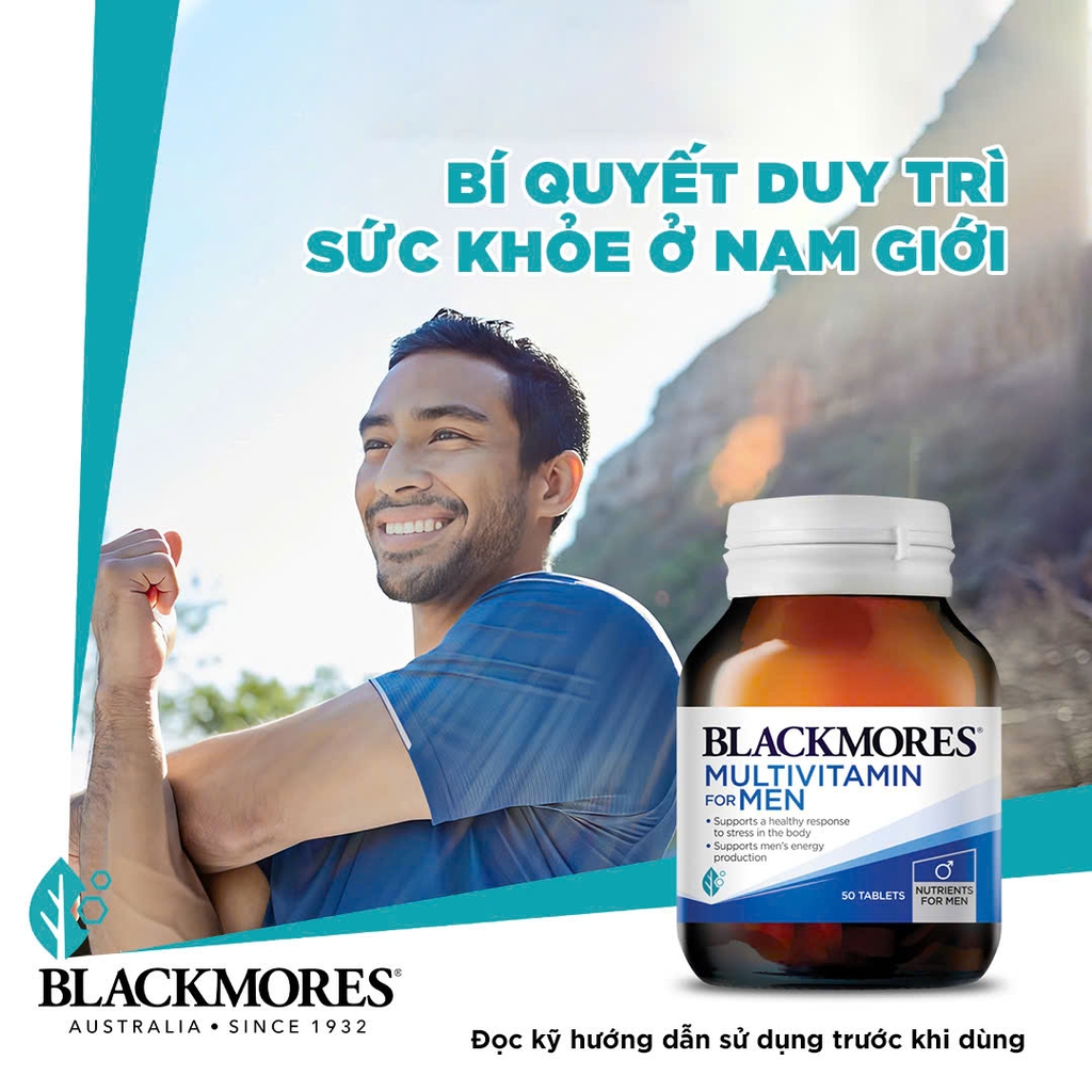 Blackmores Multivitamin for men 50 viên