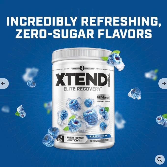 XTEND - BCAAS 30 SERVINGS- TĂNG SỨC BỀN - TĂNG HIỆU SUẤT TẬP LUYỆN