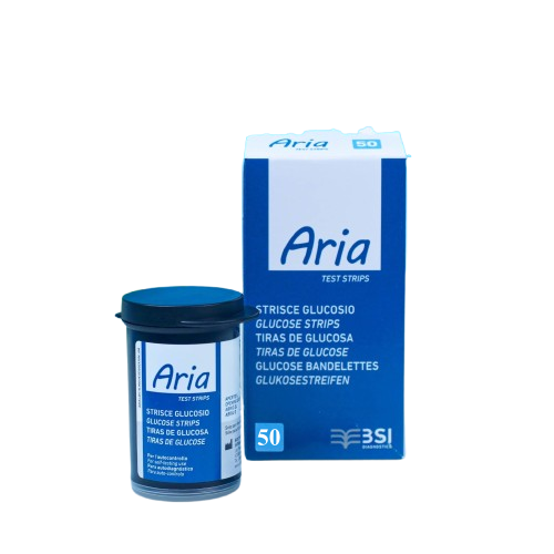 Que thử đường huyết ARIA (hộp 50 que)