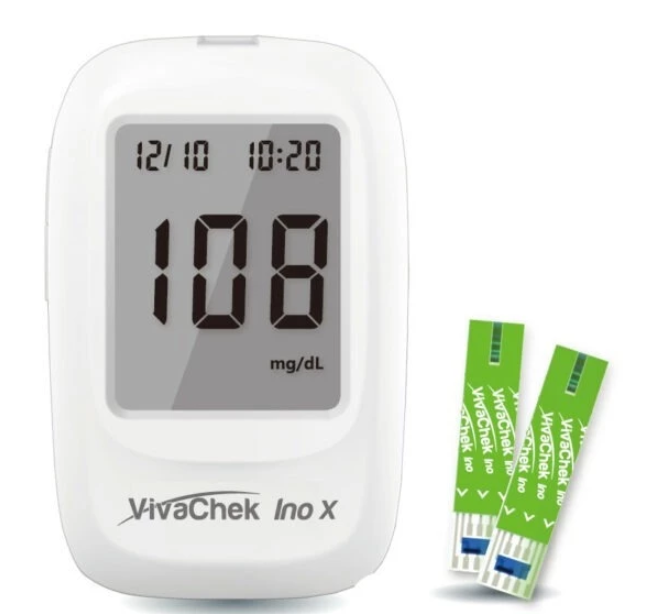 Máy đo đường huyết VivaChek Ino X - Kèm 50 que + 50 kim