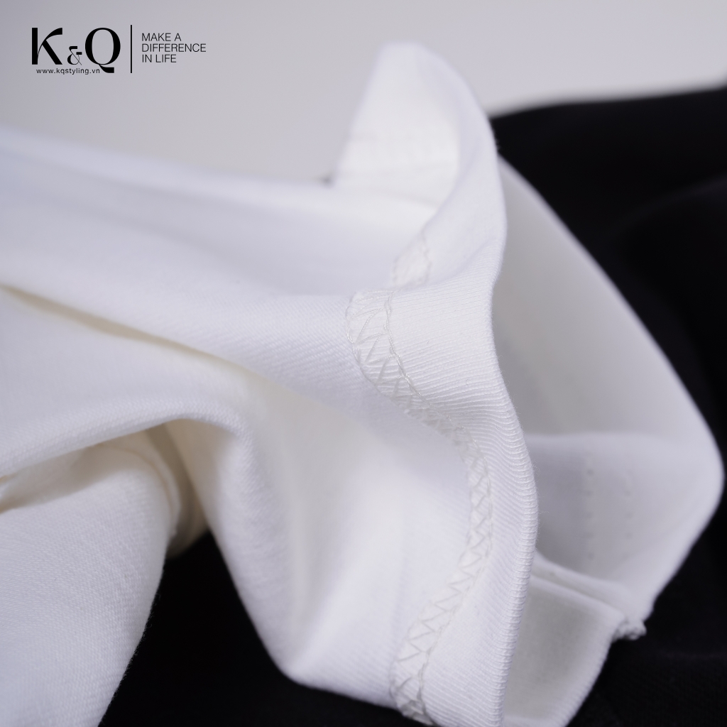 Áo thun 100% cotton KQ STYLING JBC trắng