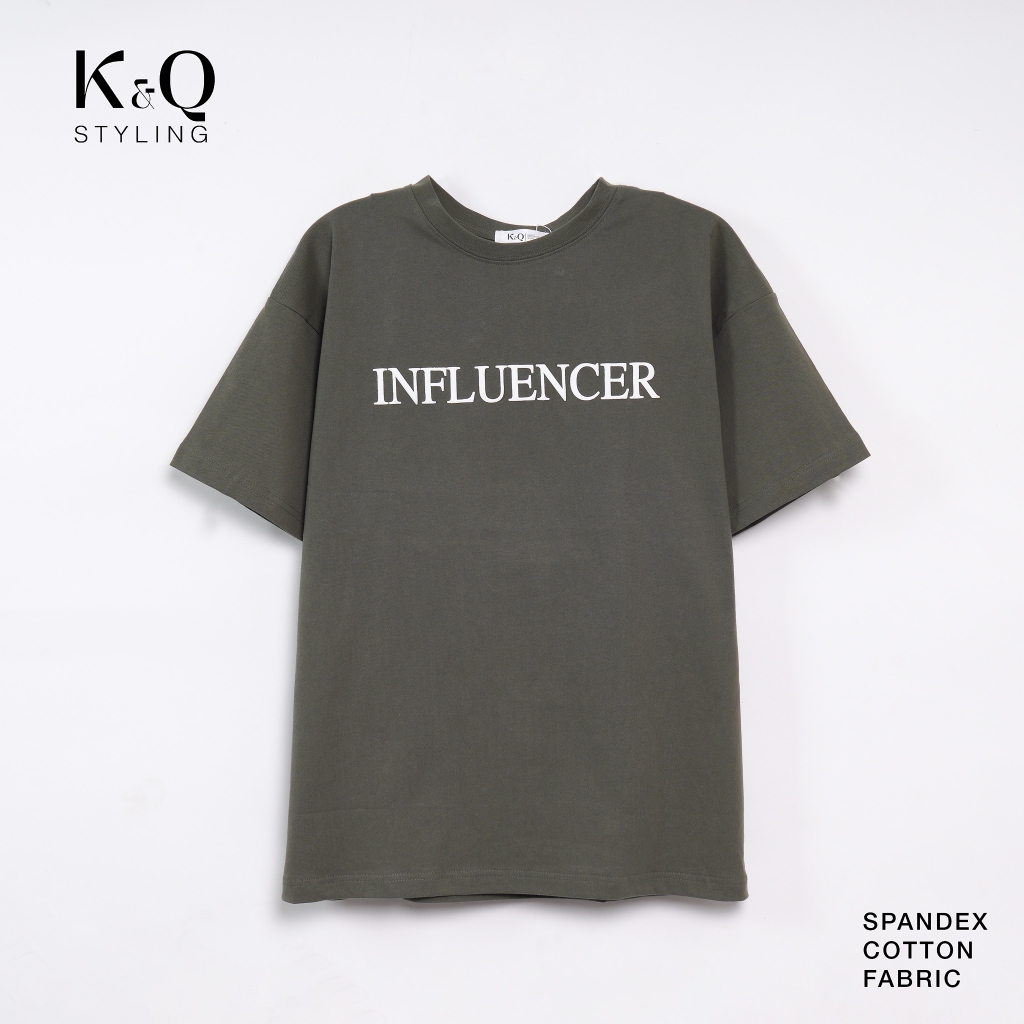 Áo thun unisex cotton INFLUENCER Freesize