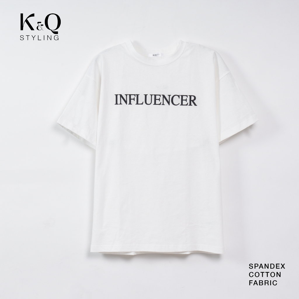 Áo thun unisex cotton INFLUENCER Freesize