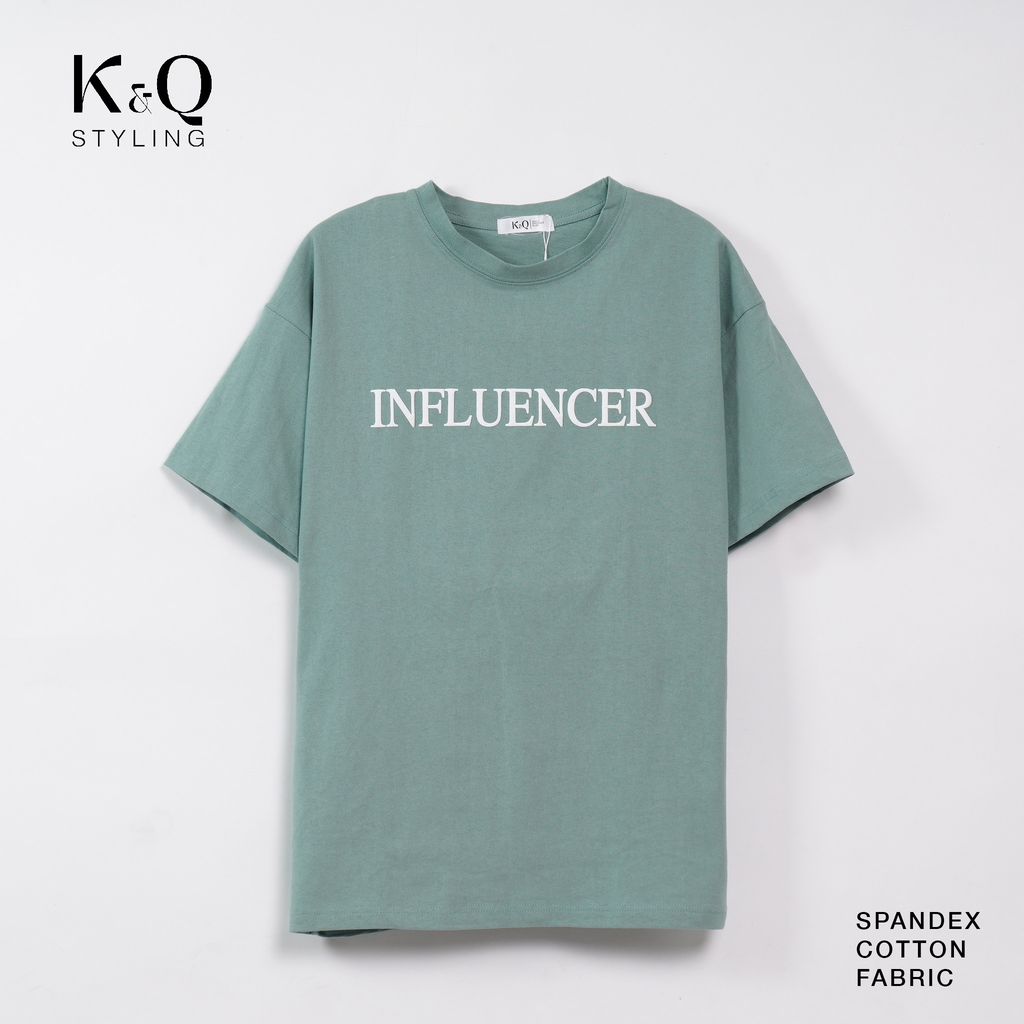 Áo thun unisex cotton INFLUENCER Freesize