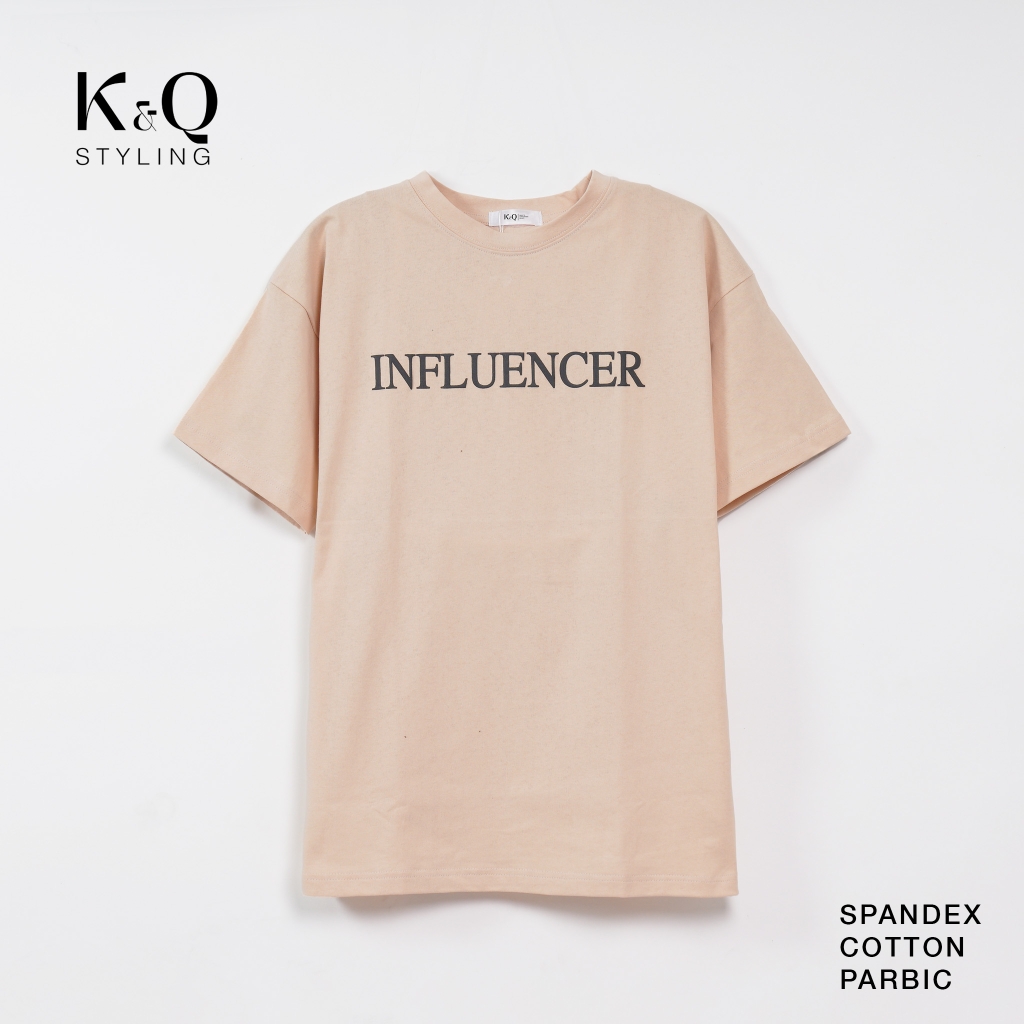 Áo thun unisex cotton INFLUENCER Freesize