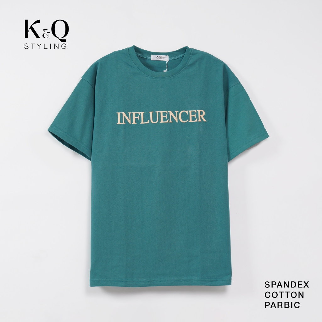 Áo thun unisex cotton INFLUENCER Freesize