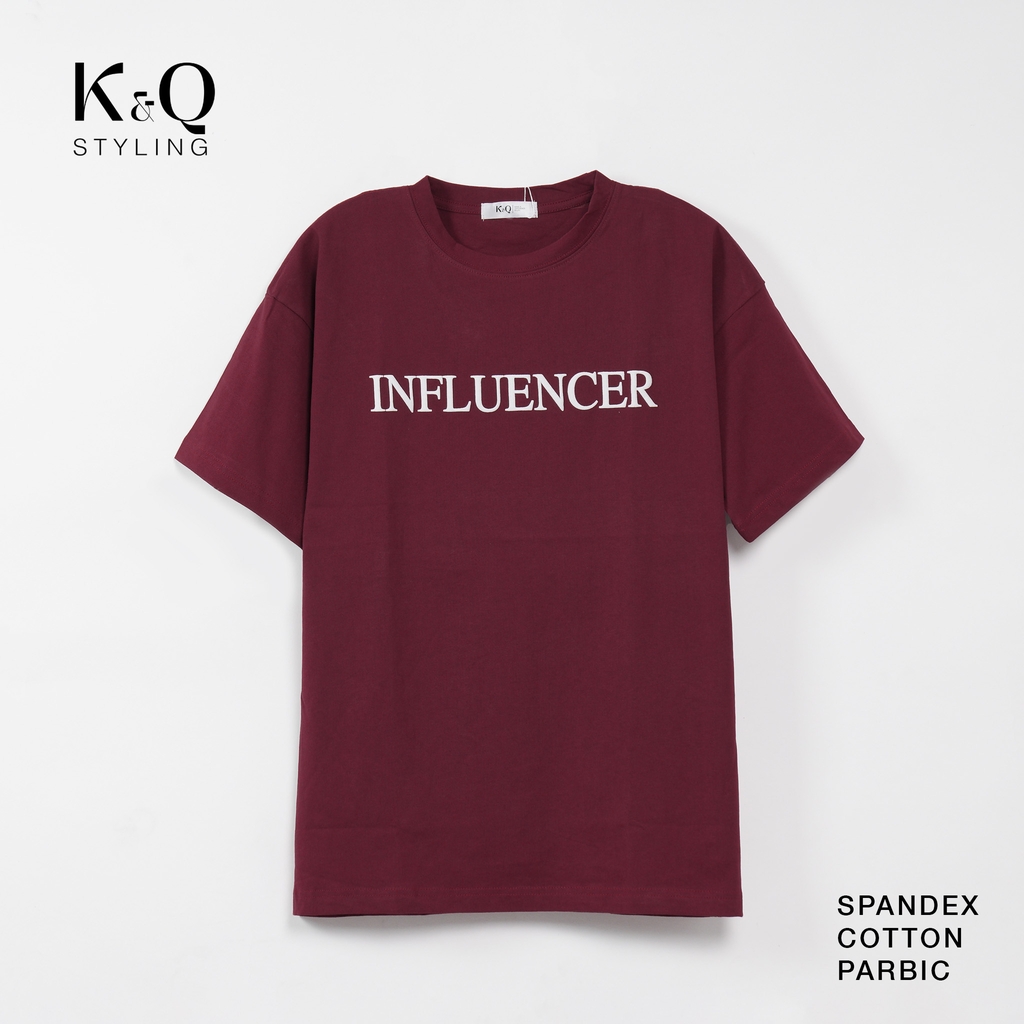 Áo thun unisex cotton INFLUENCER Freesize