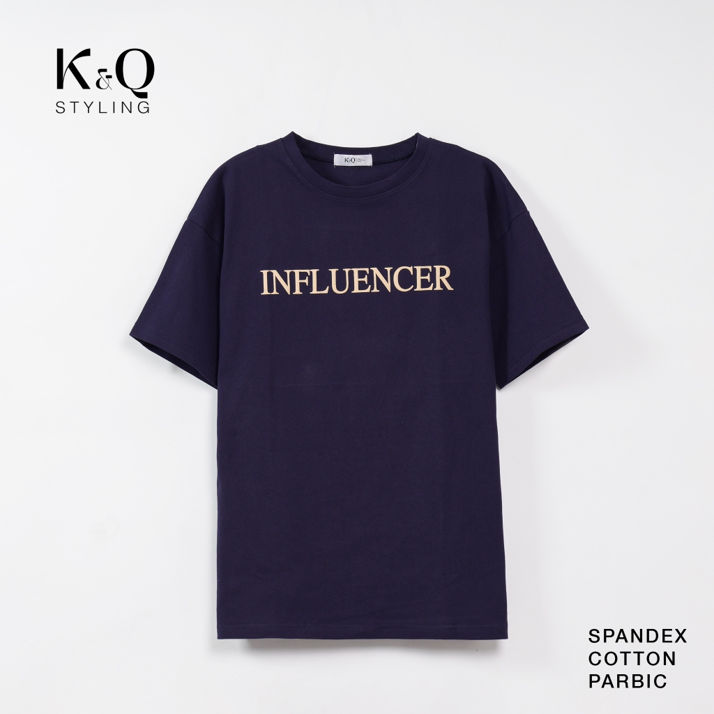 Áo thun unisex cotton INFLUENCER Freesize