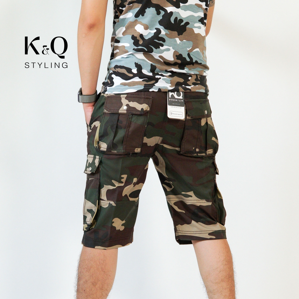 Quần đùi ngố kaki túi hộp KQSTYLING