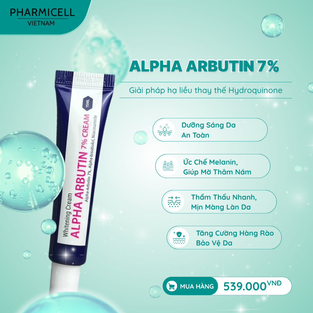 KEM TRỊ NÁM ALPHA ARBUTIN 7% CREAM