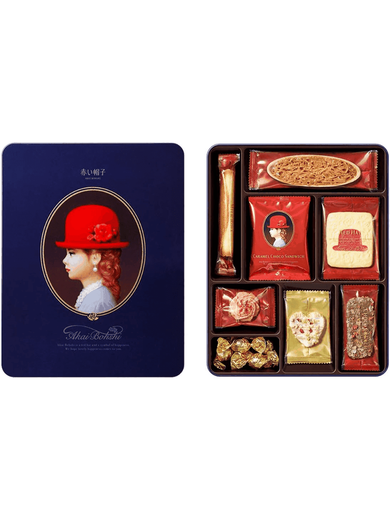 Bánh Quy Nhật Akai Bohshi Blue 175G (8 Vị)