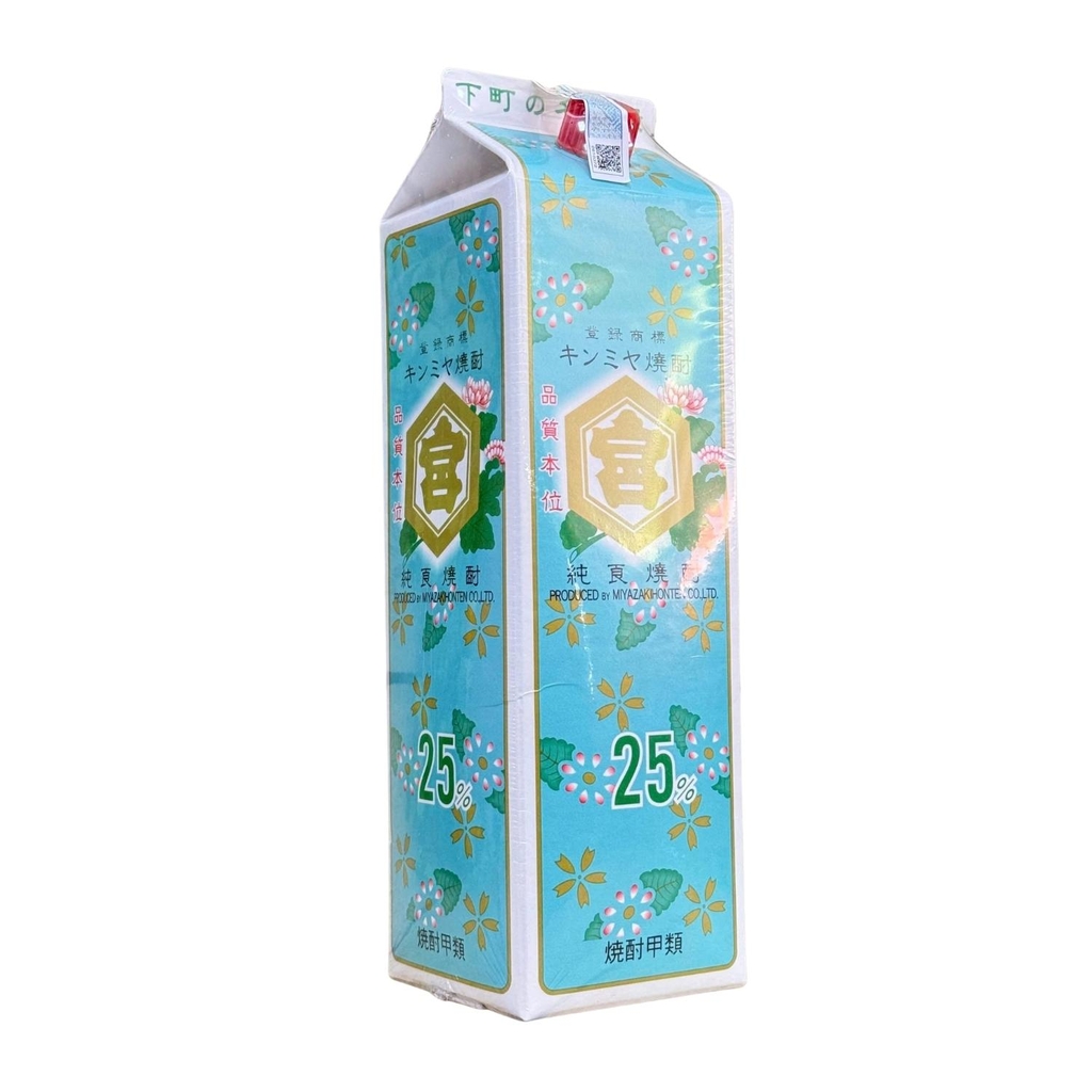 Rượu Shochu Kinmiya Miyazaki Honten 25% 1.8L