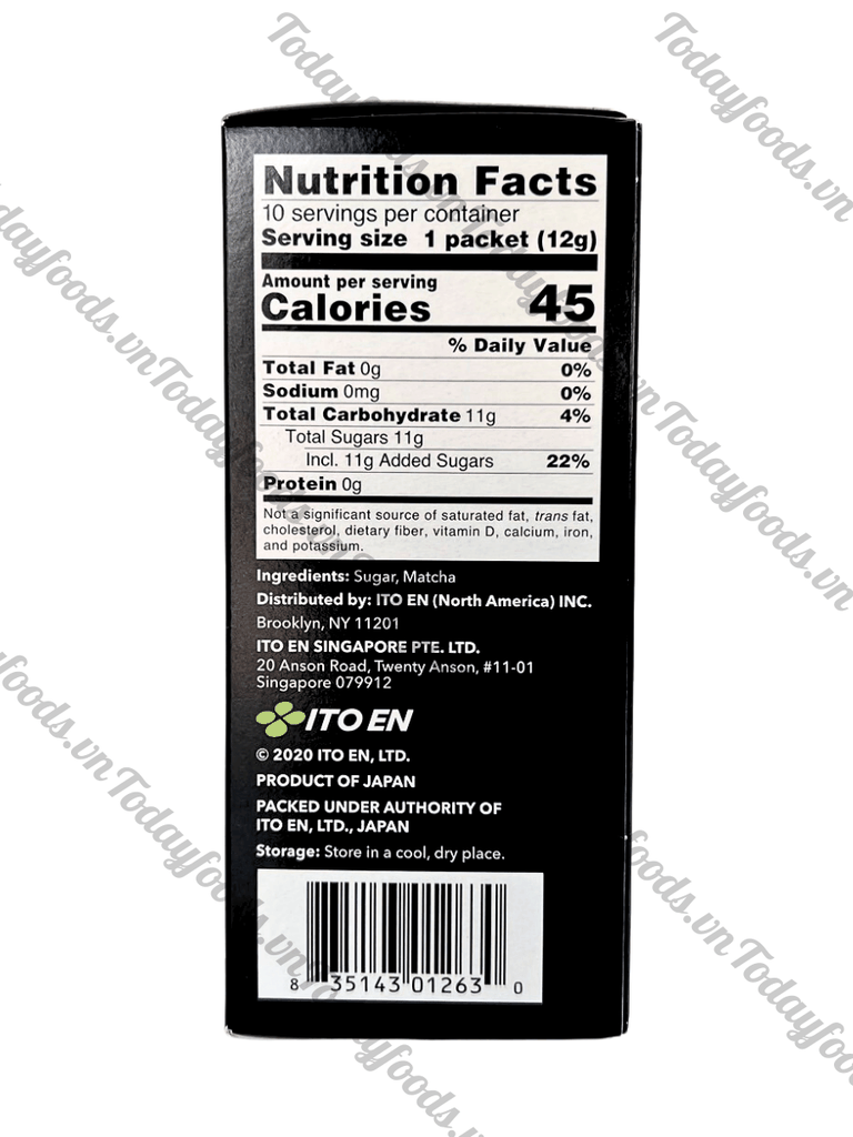 Bột Trà Xanh Matcha {Itoen} (10 gói) 120G