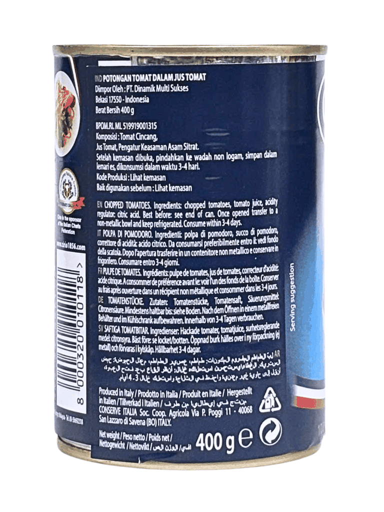 Cà Chua Băm Cirio Polpa 400G