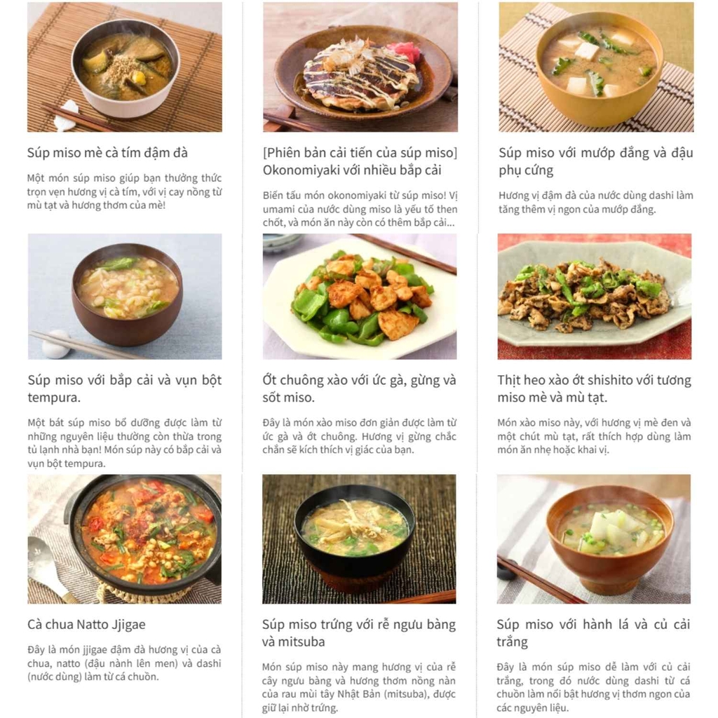Tương Miso Dashi Marukome 375G