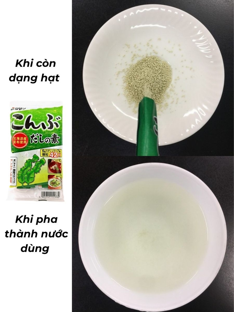 Hạt Nêm Từ Rong Biển Kombu Dashi No Moto (Shimaya) 42g