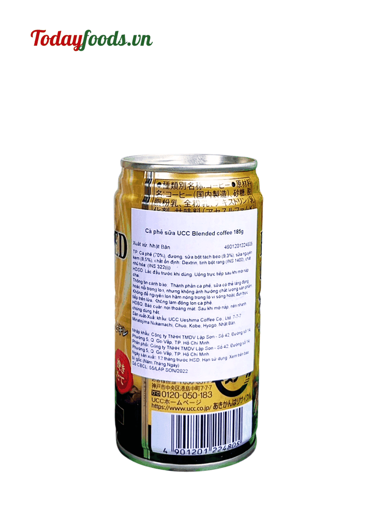 Cà Phê Sữa UCC Blended Coffee 185G