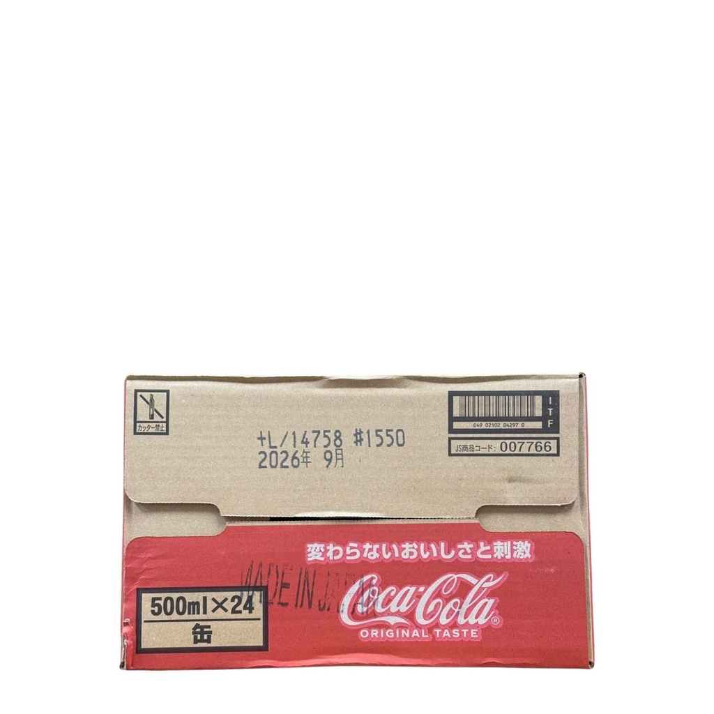 Coca Nhật 500ML Thùng 24 Lon