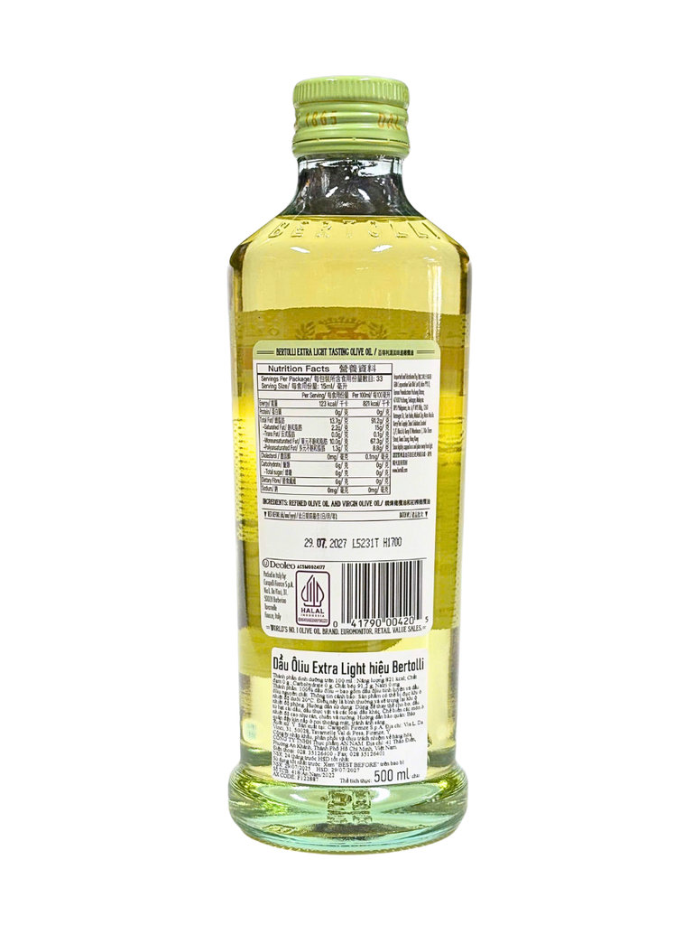 Dầu Oliu Extra Light Bertolli 500ML