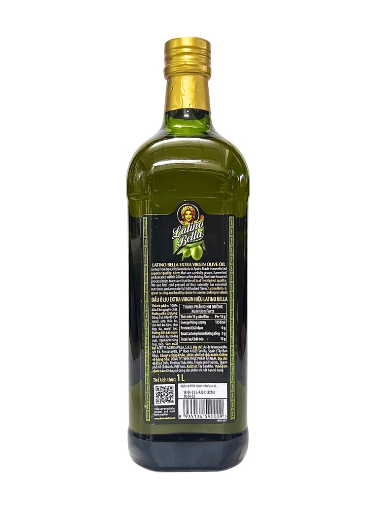 Dầu Oliu Extra Virgin {Latino Bella} 1000ML