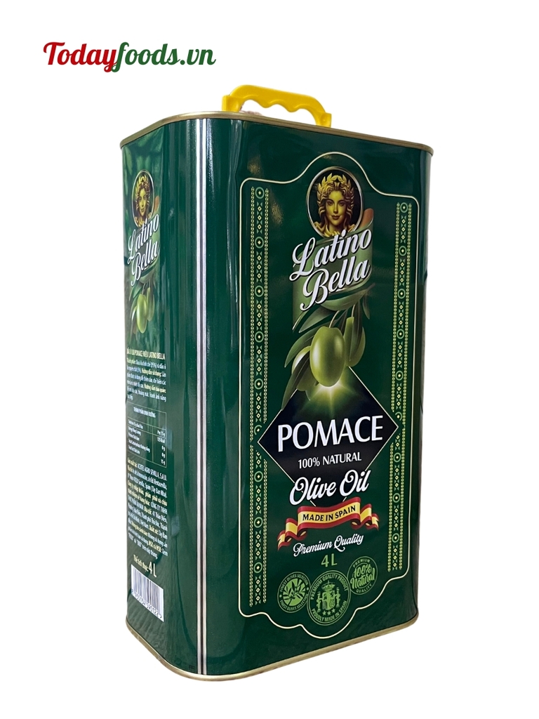 Dầu Olive Pomace {Latinoi Bella} 4 Lít