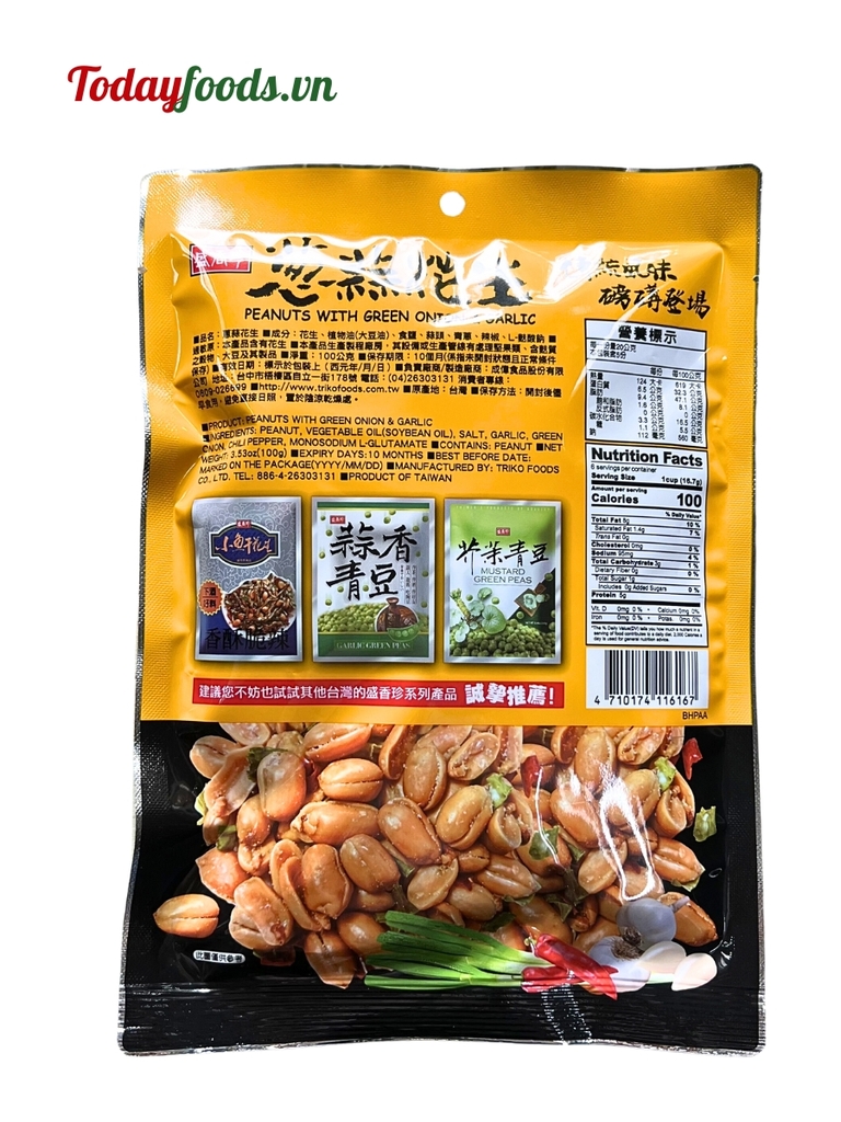 Đậu Phộng Vị Hành 100G
