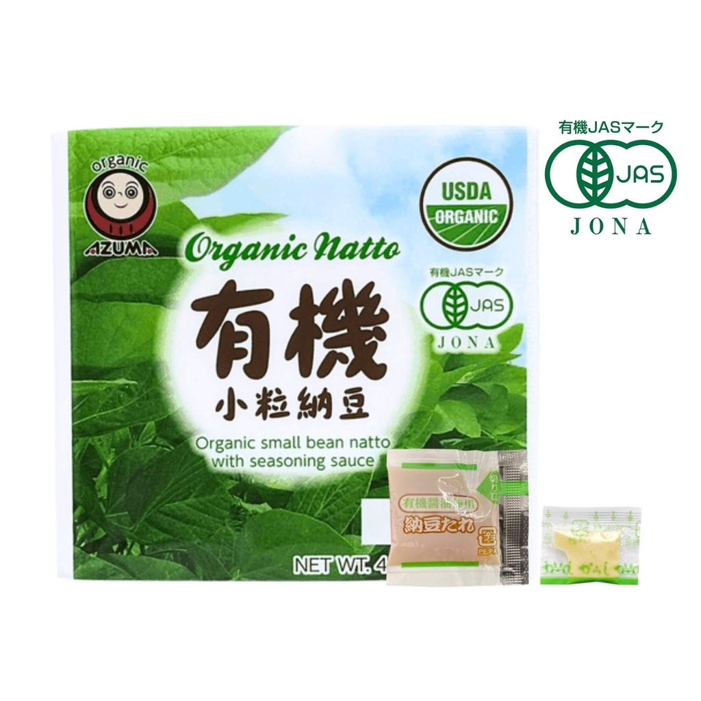 Đậu Natto Hữu Cơ Azuma Kotsubu (40G x 3P) 135.6G