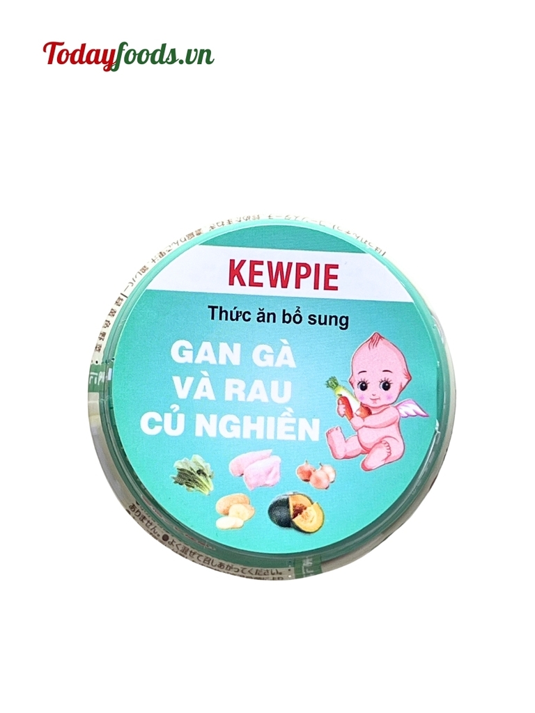 Đồ Ăn Dặm Cho Bé Vị Gan Gà & Rau Củ Nghiền 70G