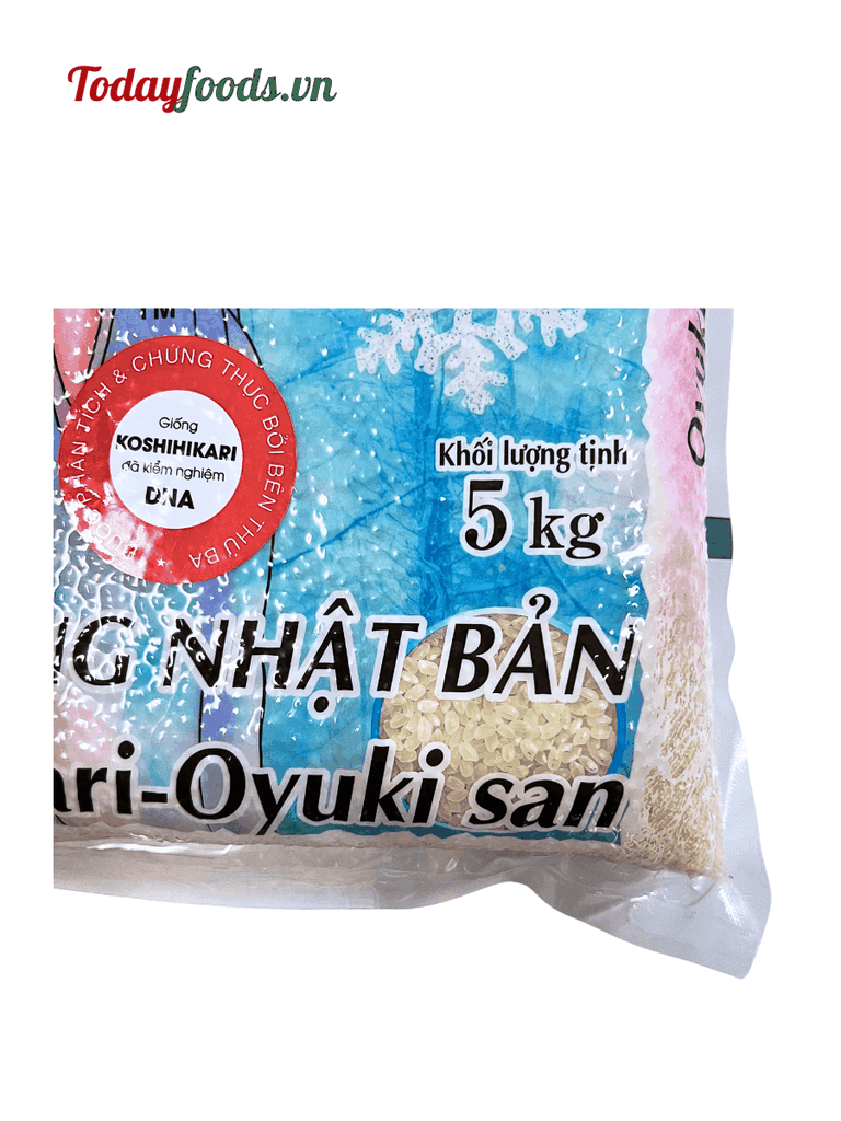 Gạo Koshihikari Nhật Bản Oyuki San's 5KG