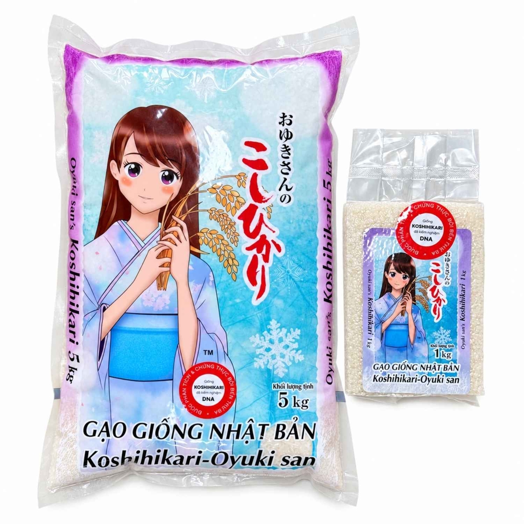 Gạo Nhật Koshihikari Oyuki San's