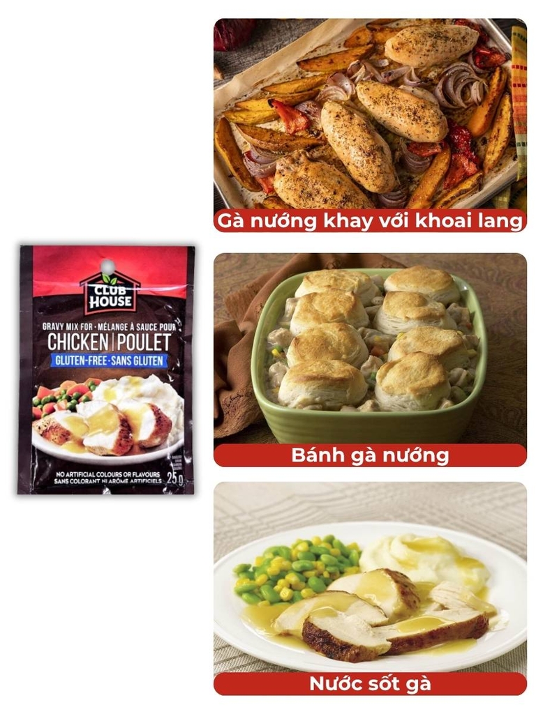 Chicken Gravy Club House 25G