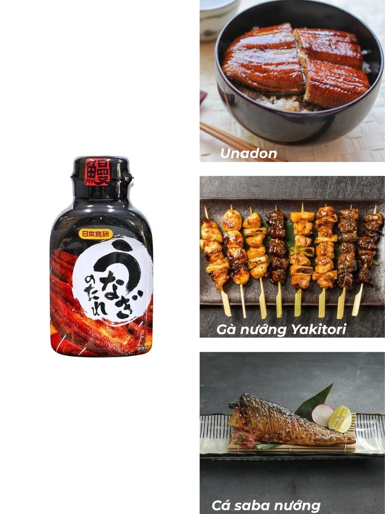 Sốt Lươn Nướng Nhật Bản Unagi no Tare Nihon Shokken 210G
