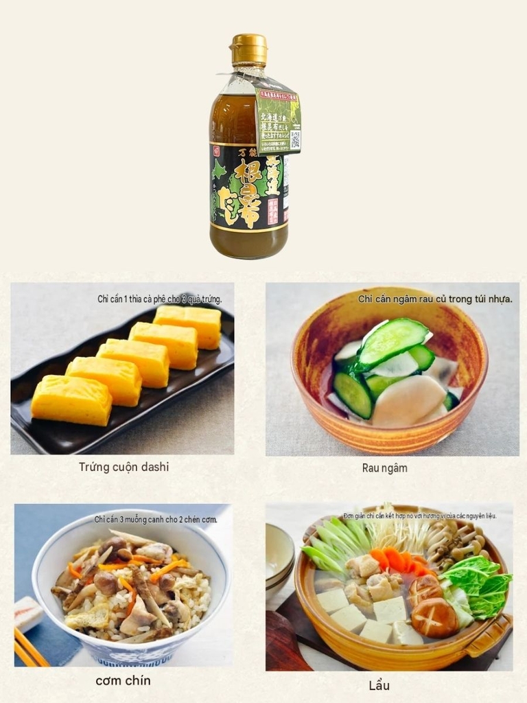 Sốt Rong Biển Dashi 400ML