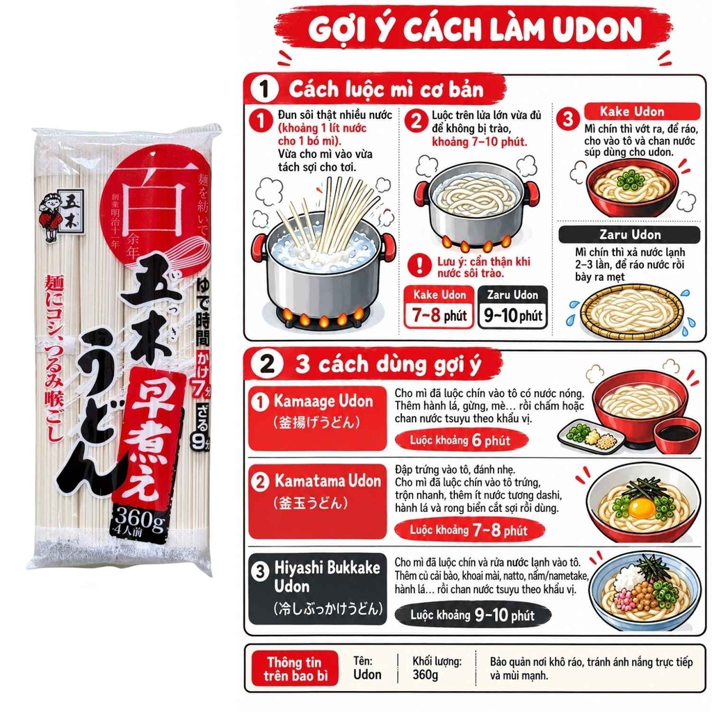 Mì Udon Itsuki 360G