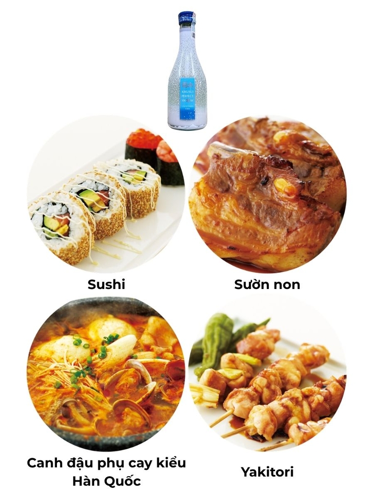 Rượu Sake Kikusui Perfect Snow 21% 300ML