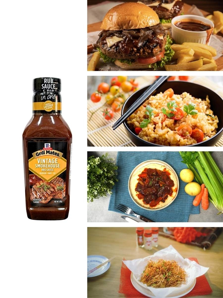Sốt BBQ Vị Khói McCormick Vintage Smokehouse 500G