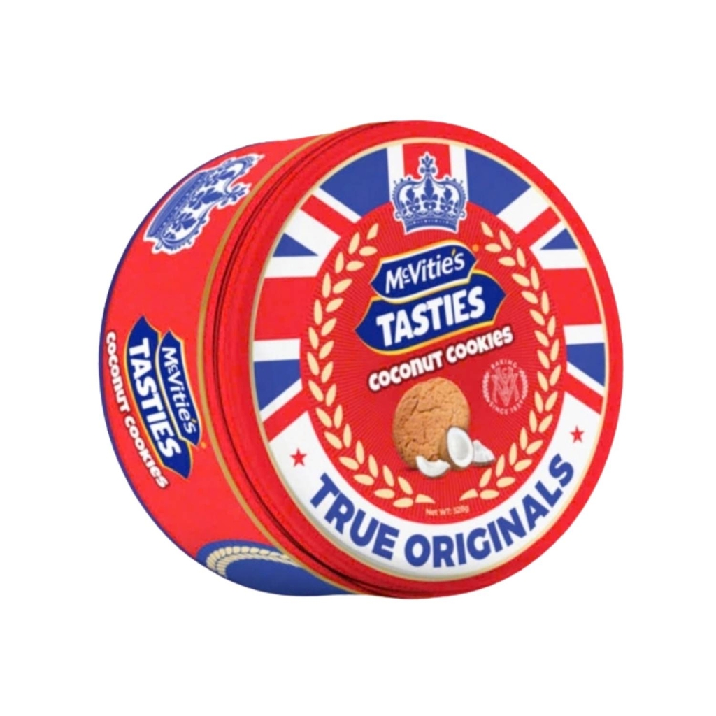 Bánh Quy Dừa McVitie's Tasties 484G (Hộp Thiếc)