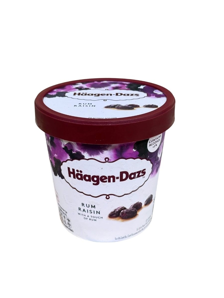 Kem Haagen Dazs Vị Rượu Rum Và Nho Khô 473ml