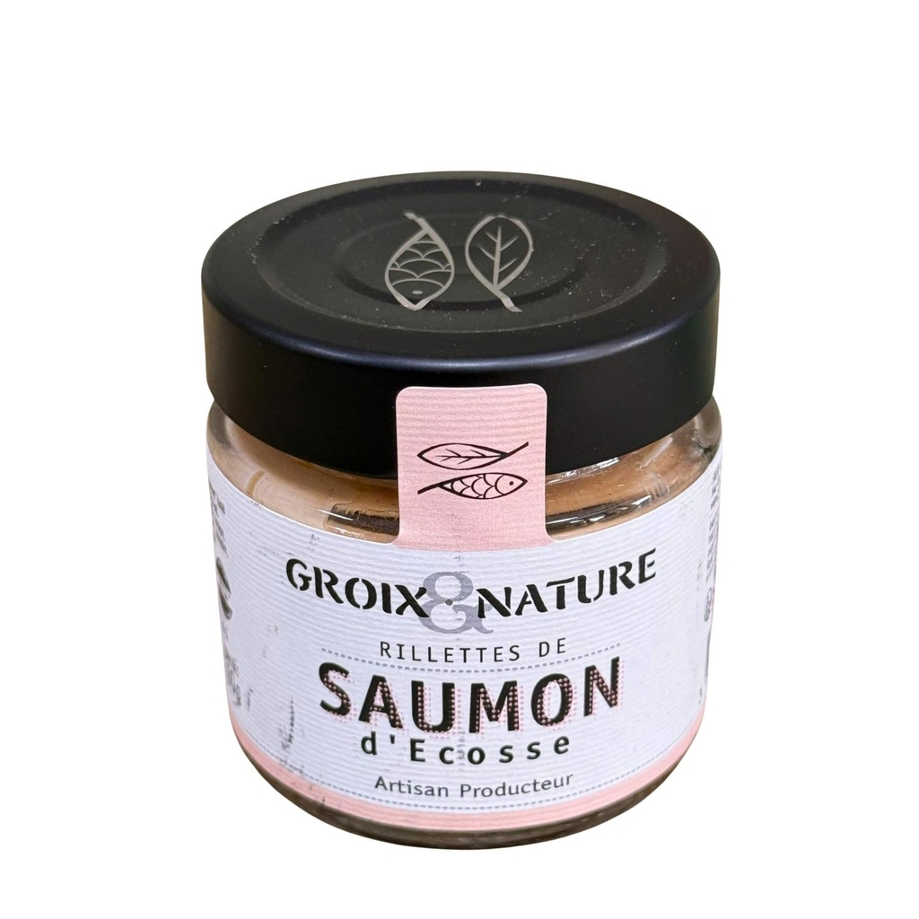 Pate Cá Hồi Scotland Rillettes Groix & Nature 100G