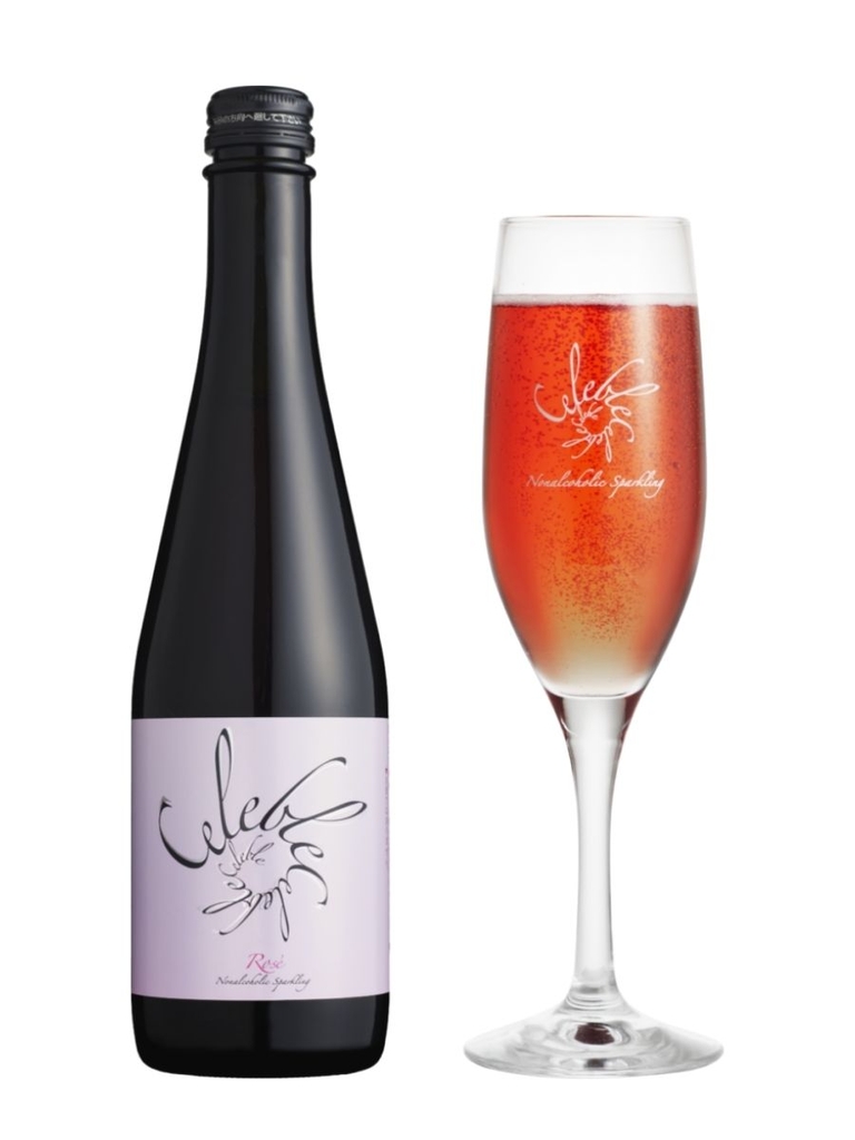 Rượu Vang Không Cồn Có Ga Celeble Sparkling Rosé 355ml