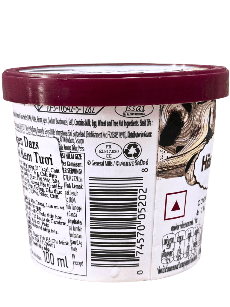 Kem Häagen-Dazs Bánh Quy & Kem Tươi 100ML