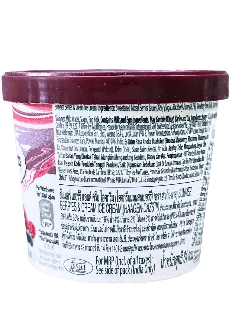 Kem Häagen-Dazs Hỗn Hợp Dâu & Kem Tươi 100ML