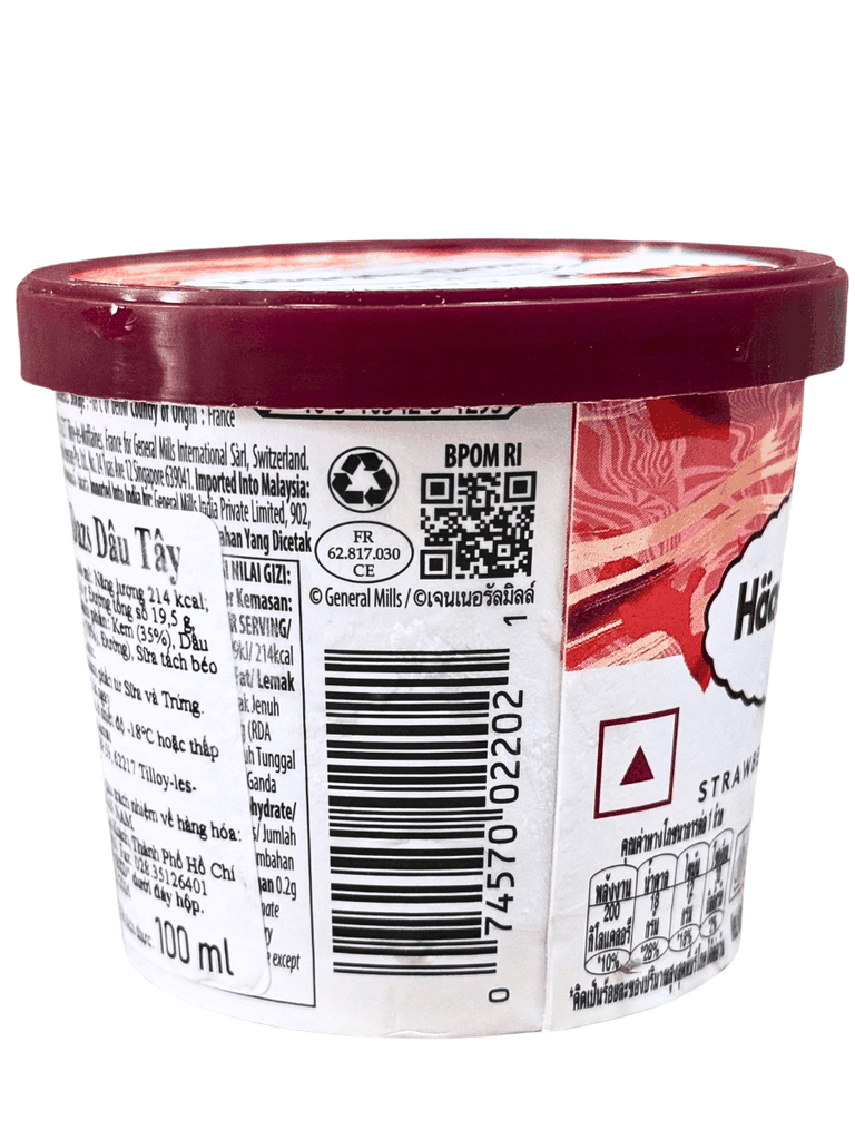 Kem Häagen-Dazs Dâu Tây 100ML